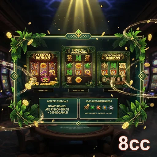 Jogador usando app 8cc para acessar cassino ao vivo