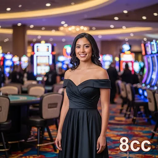 Dealer sorridente interagindo com jogadores ao vivo