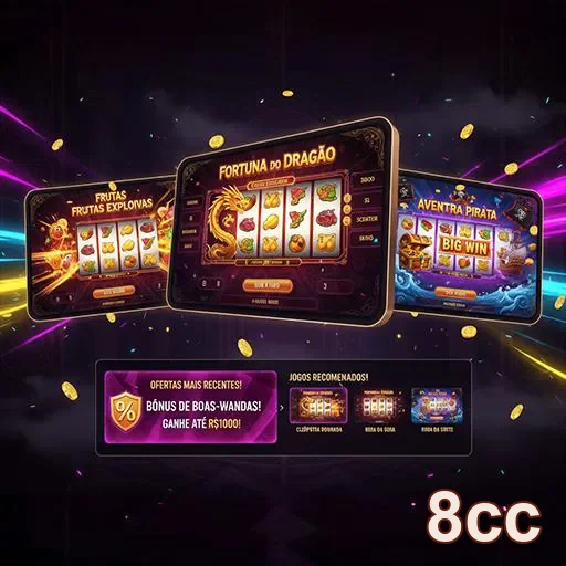 Frutas da fortuna em uma aventura no 8cc, trazendo cores e sabores tropicais.